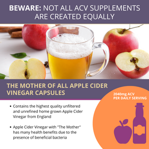 
                  
                    Quality ACV suppliments
                  
                