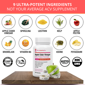 
                  
                    ACV 9 ultra-potent ingredients
                  
                