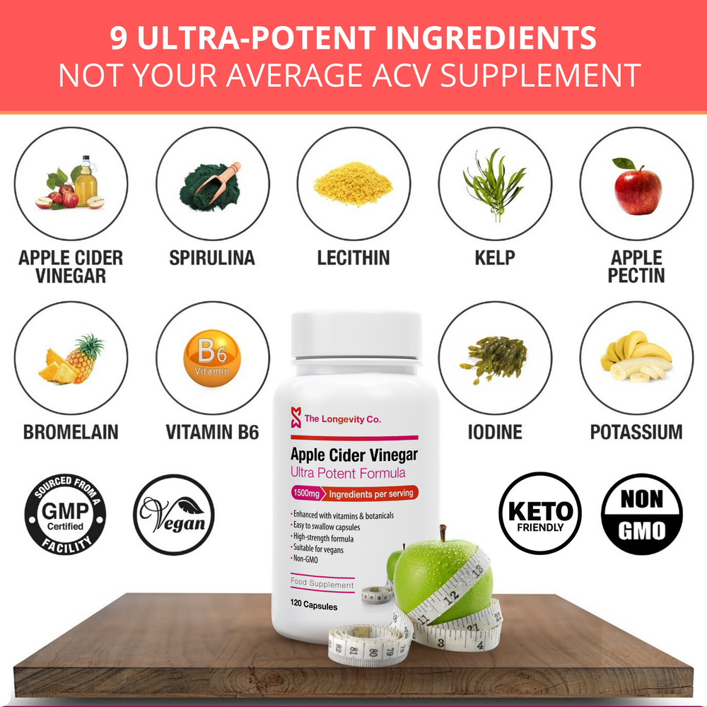 
                  
                    ACV 9 ultra-polent ingredients
                  
                