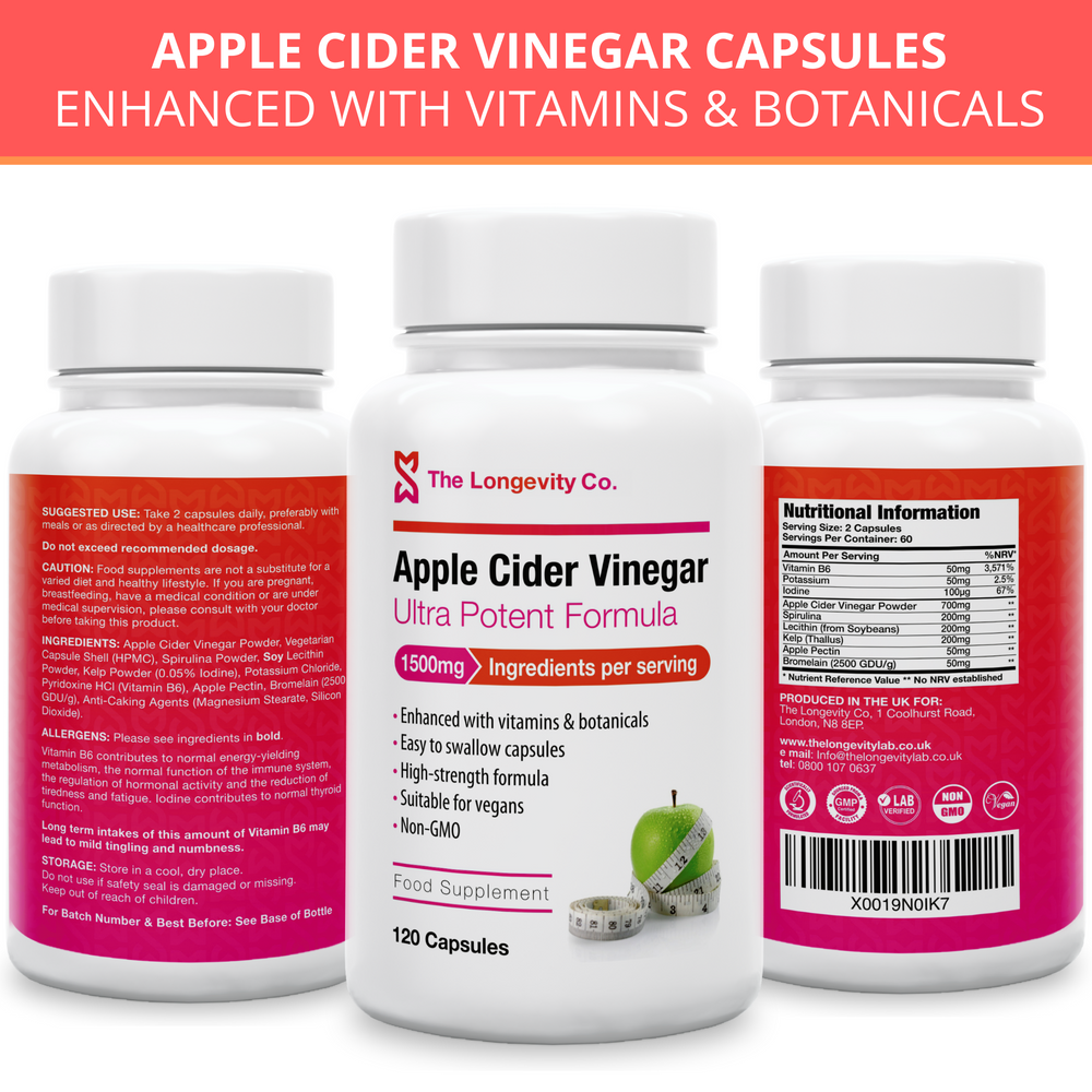 
                  
                    ACV capsules with vitamins and botanicals
                  
                